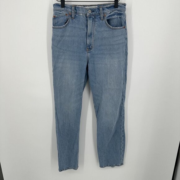 Abercrombie & Fitch Denim - Abercrombie‎ & Fitch Jeans Women's The Ankle Straight ultra high rise size 28